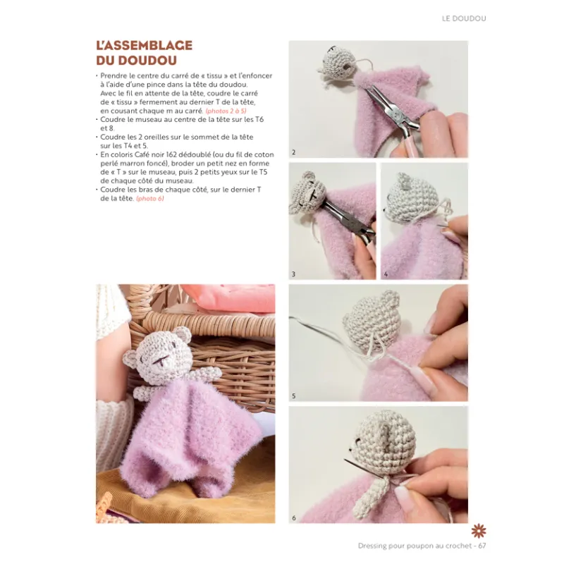 DRESSING POUR POUPON AU CROCHET - 20 VETEMENTS & ACCESSOIRES