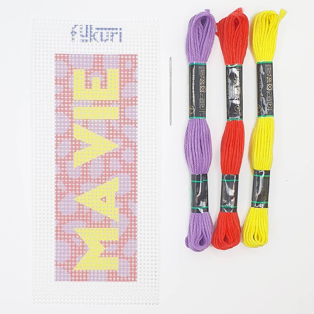 Kit Canevas - DIY - marque-page Ma vie