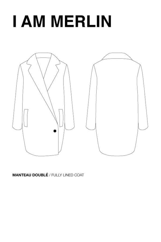 PATRON I AM MERLIN MANTEAU AVEC COL TAILLEUR DU 36