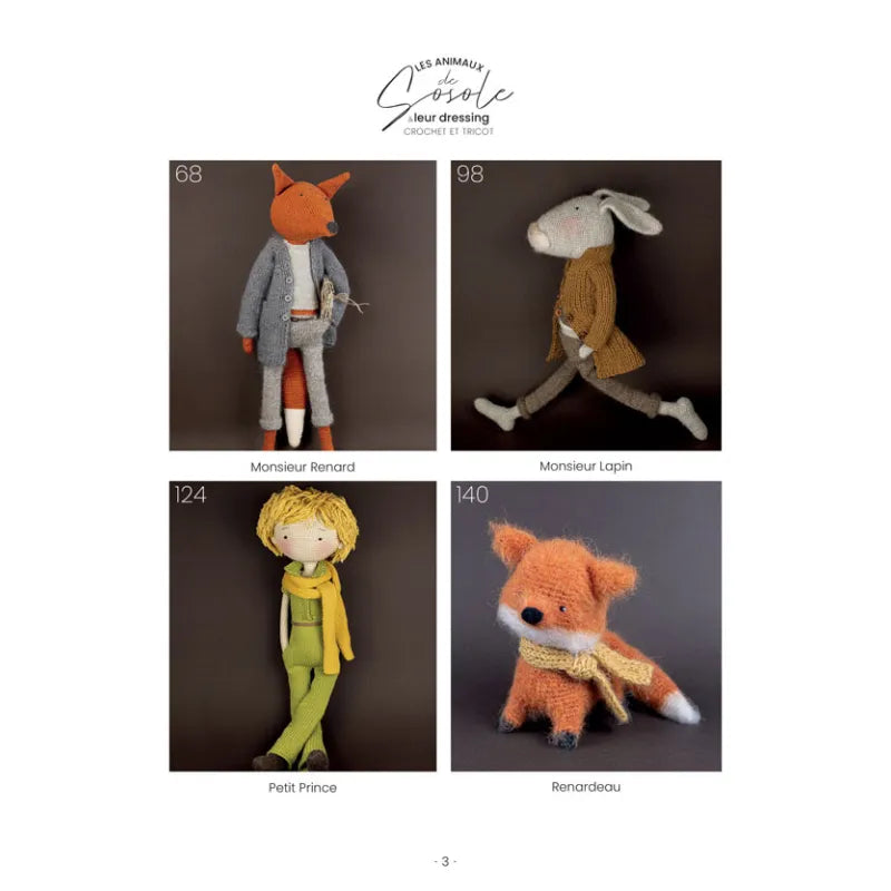 Les animaux de Sosole & leurs dressing