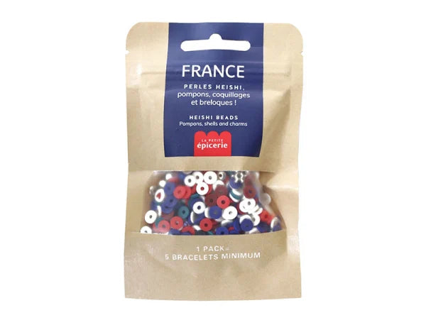 Mélange de perles heishi et de breloques - Paris