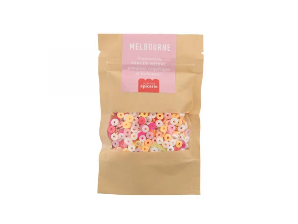 MÉLANGE DE PERLES HEISHI ET DE BRELOQUES - MELBOURNE