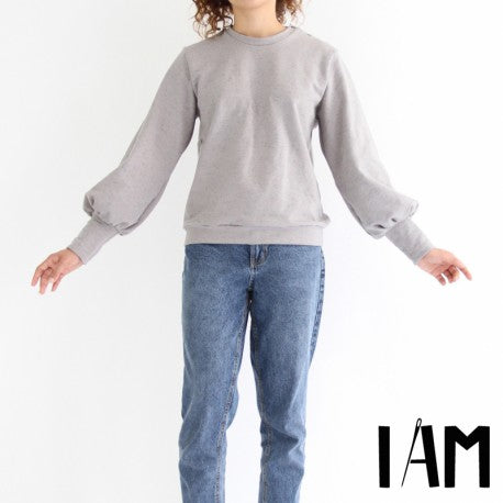 Patron Femme I AM Sweat- Shirt - I am Zebre