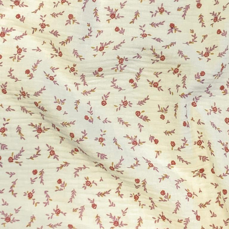 Carré double gaze de coton - Serviette visage - mouchoirs lavables en tissus - serviette de table