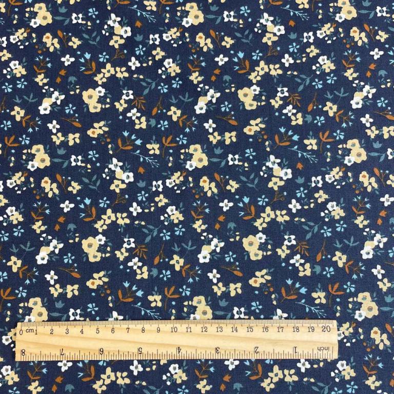 JERSEY ELONA NAVY / CARAMEL 10 CM