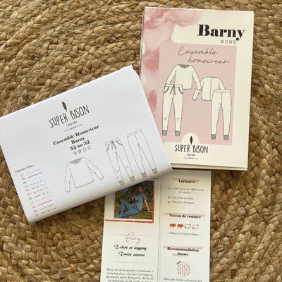 Patron ensemble Homewear Femme Barny