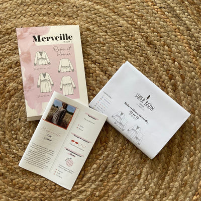 Patron Robe et Blouse Femme Merveille (32 au 52)