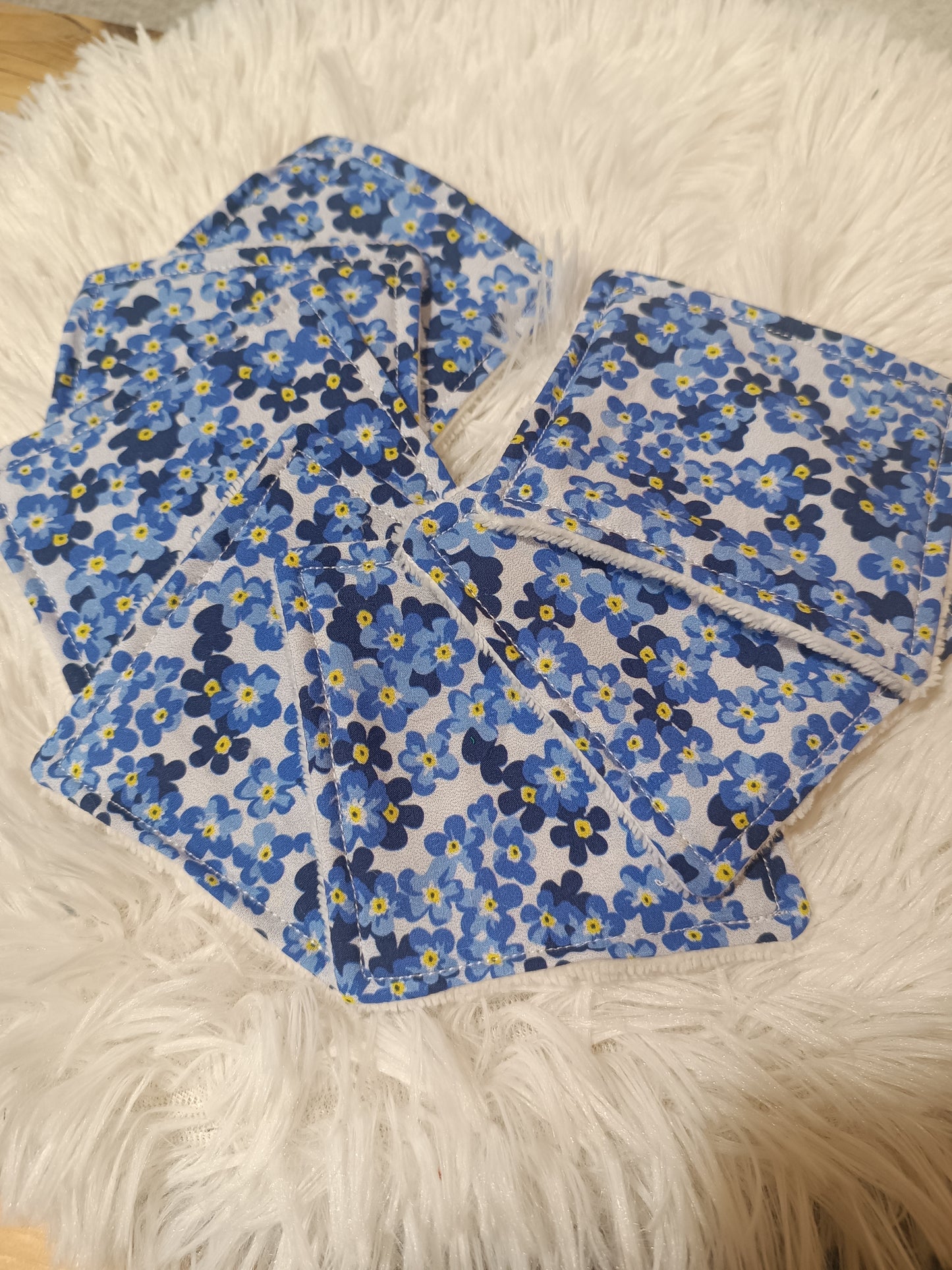 Lingettes lavables semainier + panière