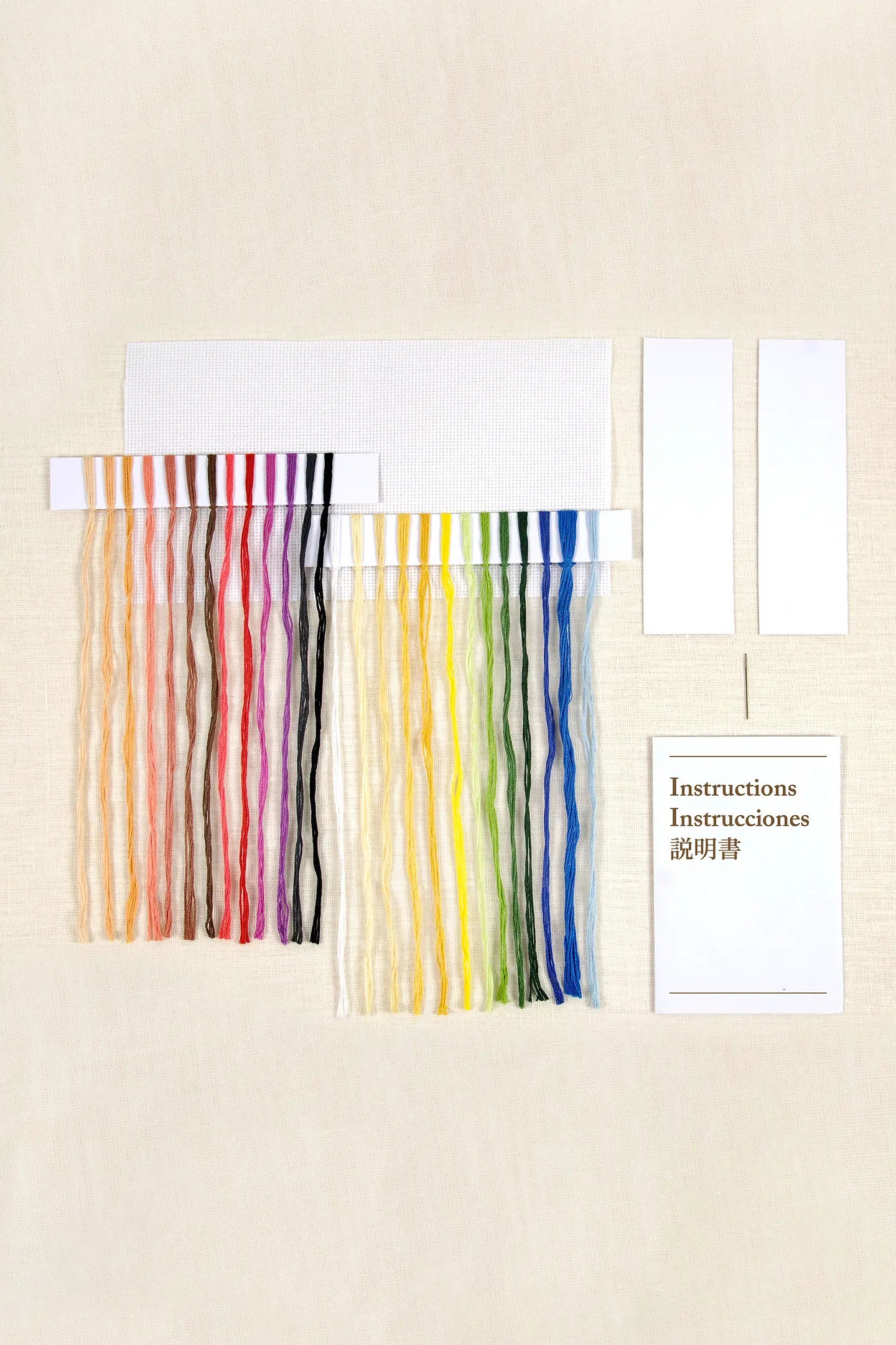 Le cadre de Frida Kahlo, kit marque-page au point de croix