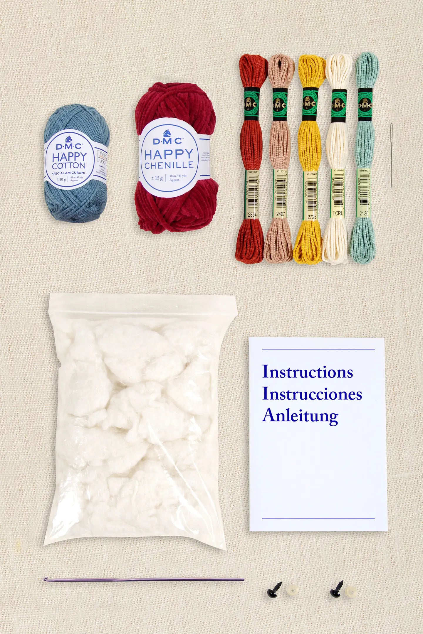 KIT CROCHET Hibou au potager par Joanna Hateley