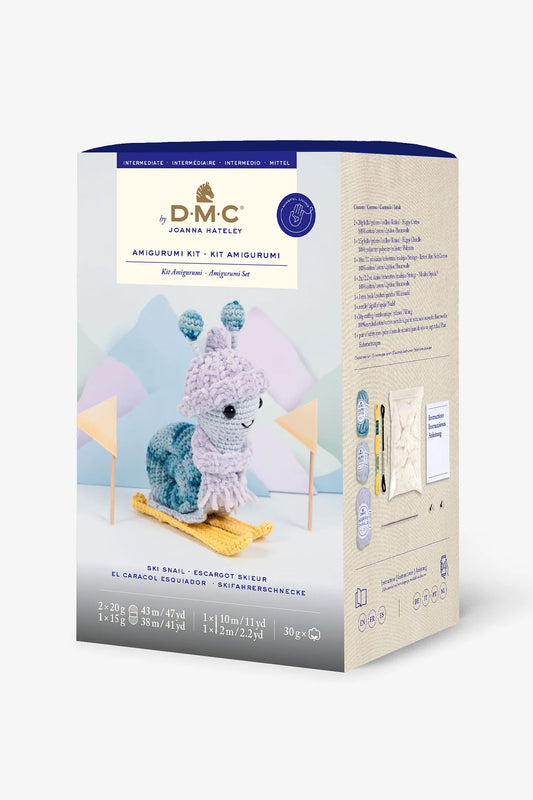 KIT CROCHET Escargot skieur par Joanna Hateley