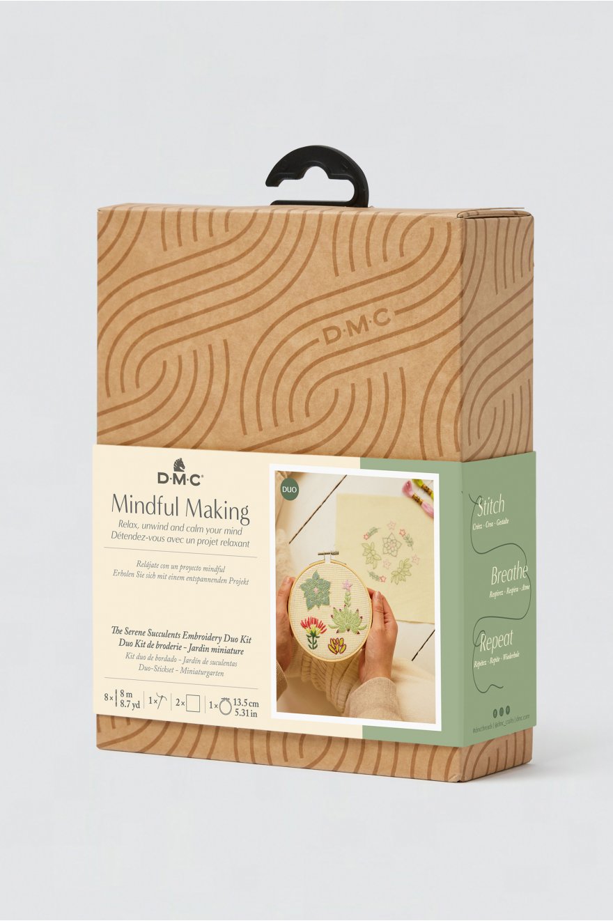 KIT DUO BRODERIE - JARDIN MINIATURE
