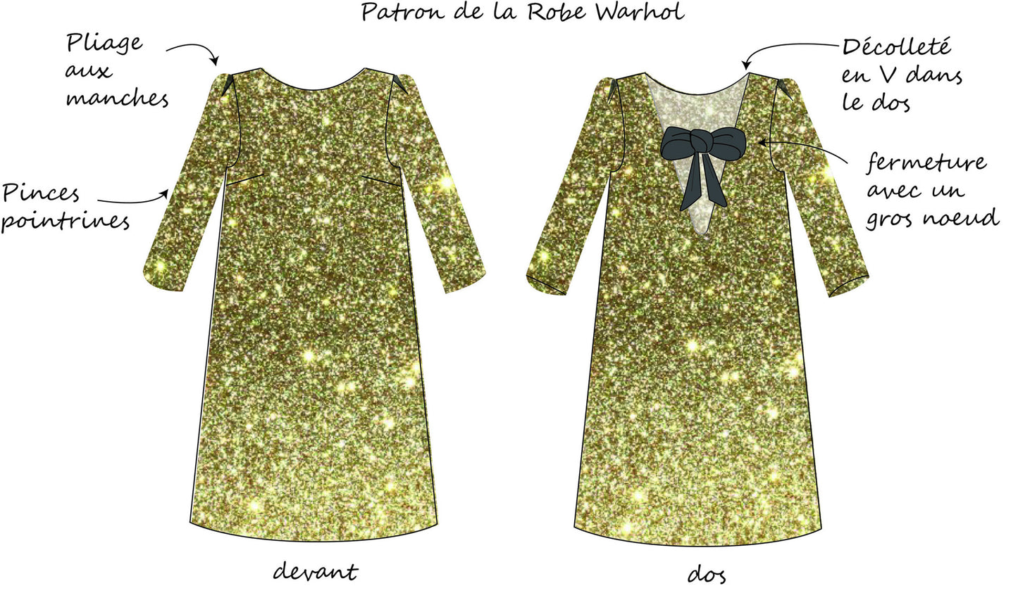 Patron Les Patronnes robe femme