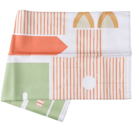 Tissu imprimé pour doudou foxy 56x75 cm