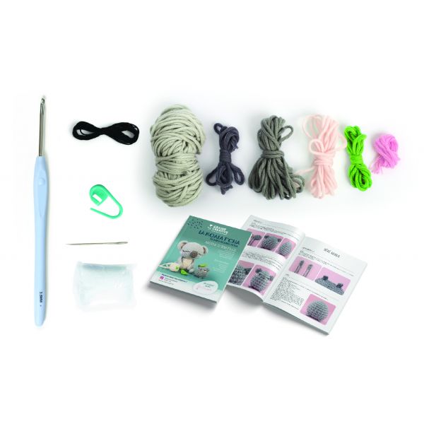 DIY - KIT AMIGURUMI KOALA 125 mm