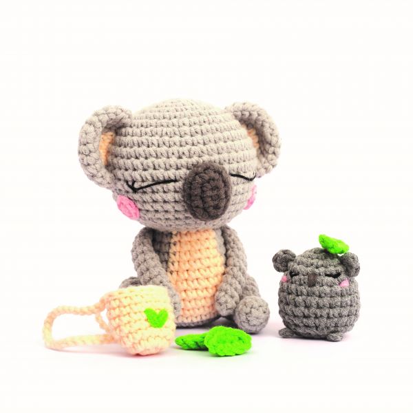 DIY - KIT AMIGURUMI KOALA 125 mm
