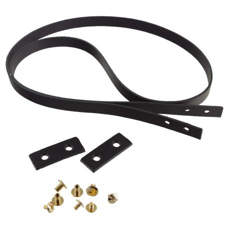 Lanière en cuir pour un porté épaule - bandoulière NOIR OU CAMEL