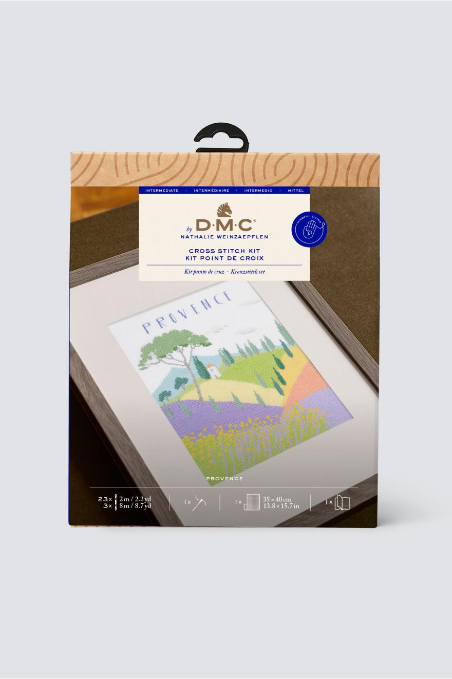 KIT POINT DE CROIX PROVENCE PAR NATHALIE WEINZAEPFLEN