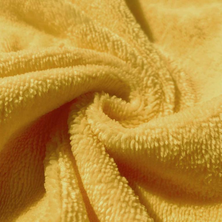 MICRO EPONGE BAMBOU MOUTARDE