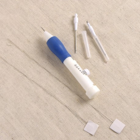 Set punch needle blanc