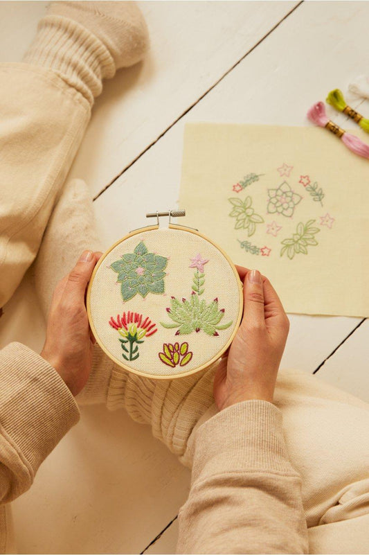 KIT DUO BRODERIE - JARDIN MINIATURE