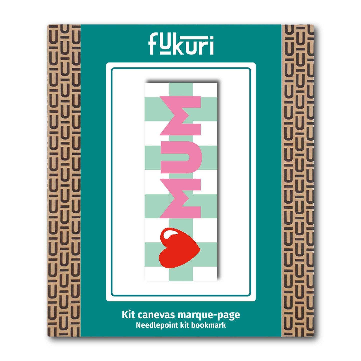 Kit Canevas - DIY -  marque-page Love Mum
