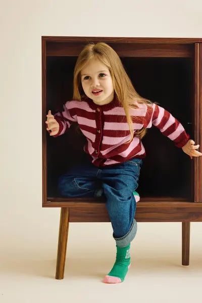 N°278 : Enfants Tricot Fils Piliers