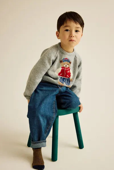 N°278 : Enfants Tricot Fils Piliers
