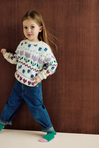 N°278 : Enfants Tricot Fils Piliers