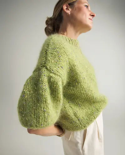 N°283 : Femme Tricot Fils Fantaisie