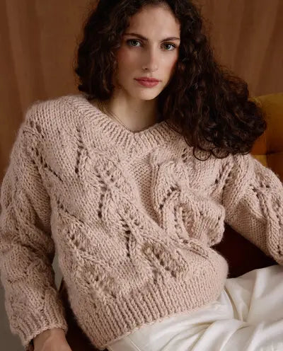 N°285 : Femme Tricot Spécial Gros Fils