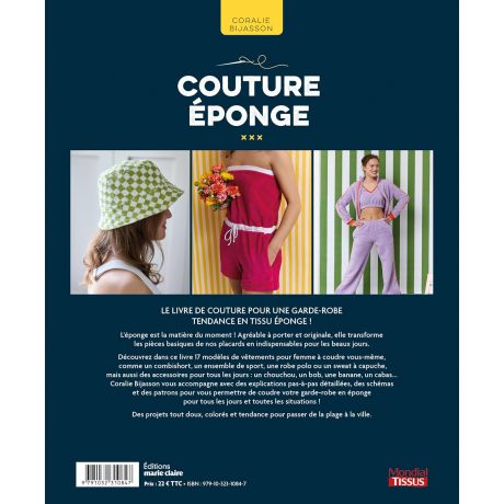 Couture éponge - 17 modèles tendance