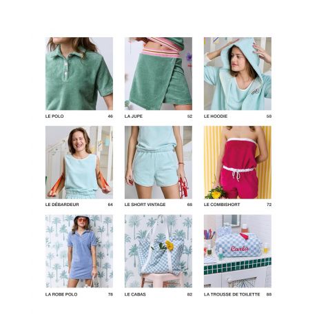 Couture éponge - 17 modèles tendance