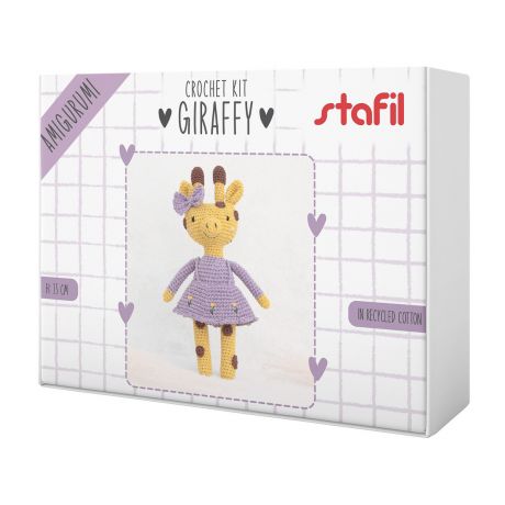 Kit crochet amigurumi Stafil giraffy