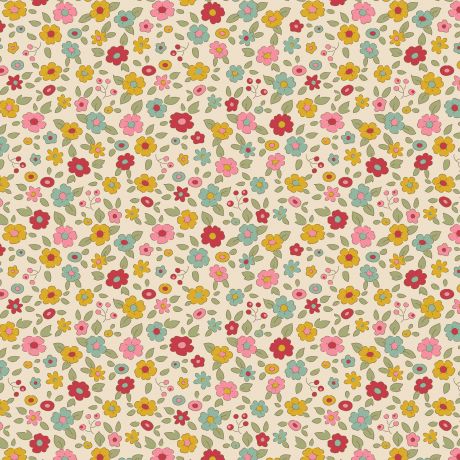 Tissu Tilda Creating Memories Spring evie dove white