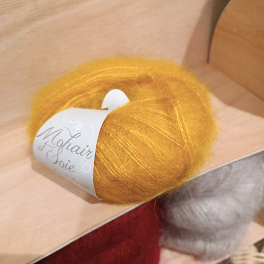 820 Mohair et soie Soleil