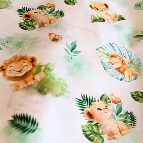 Tissu de L'atelier de Jess & Caro coton imprimé - leo