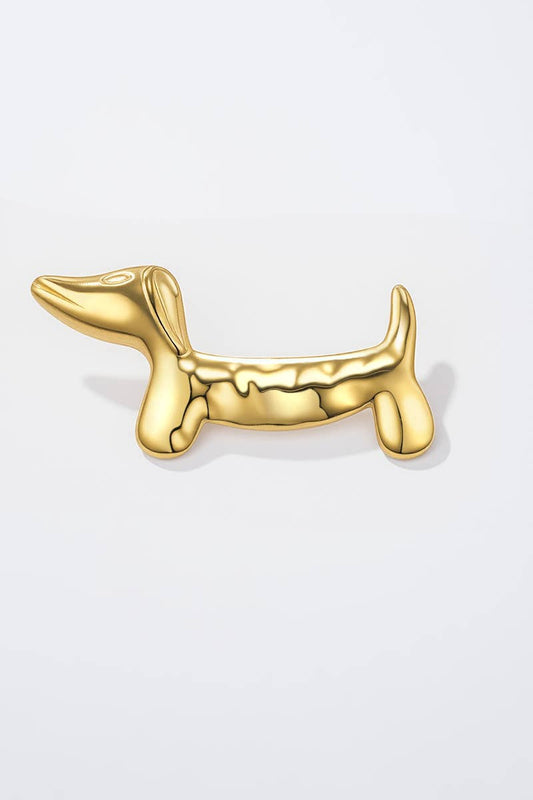 Broche en acier inoxydable BHYRX111: Or / 100% Acier inoxydable