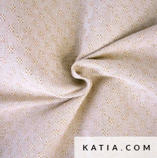 Tissu lin coton épais