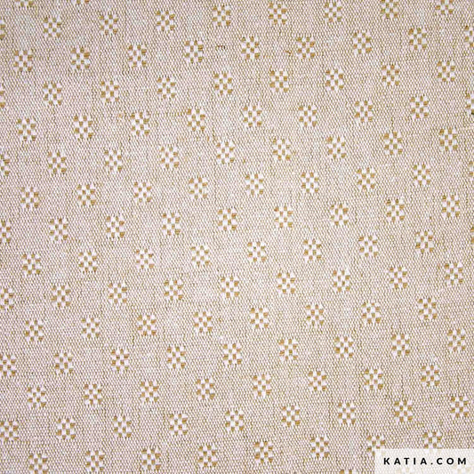 Tissu lin coton épais