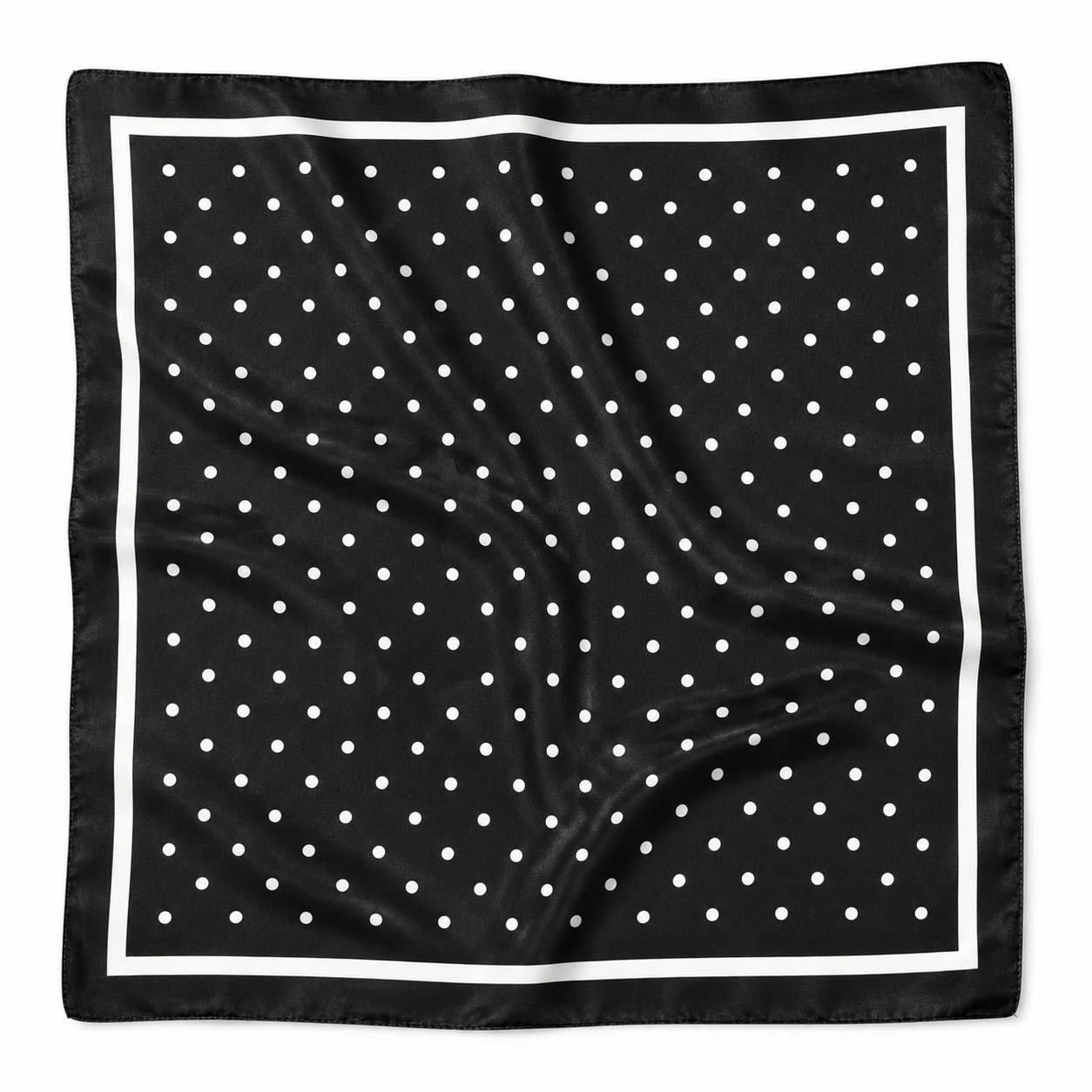 Foulard à motif 70 x 70 cm FL56: Rouge / 100% POLYESTER