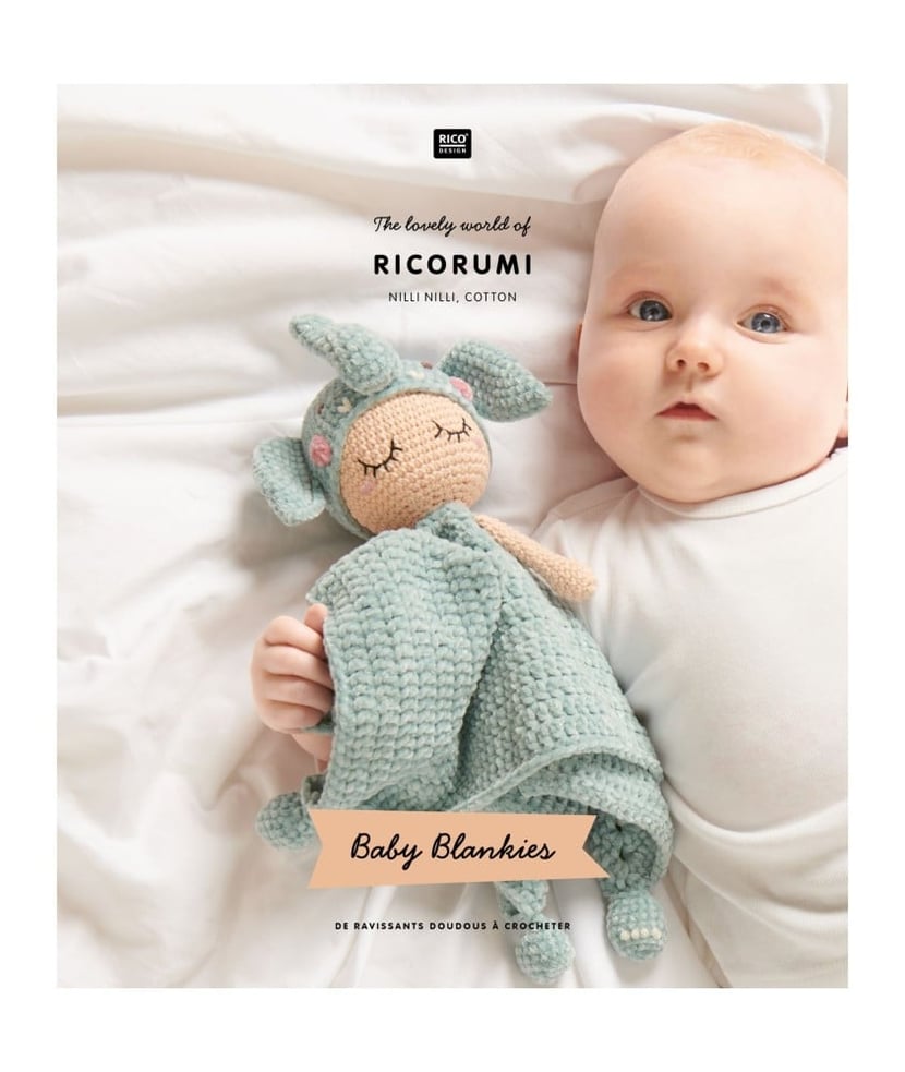 Livre "Baby Blankies" – Modèles de doudous à crocheter - Rico Design