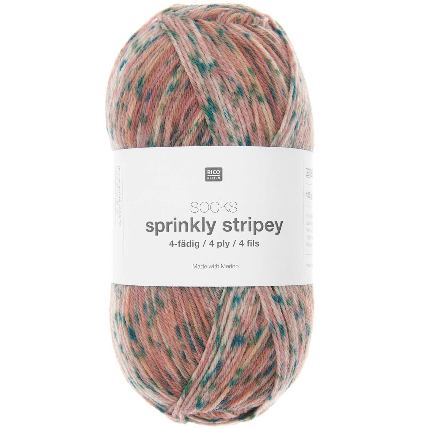 Socks Sprinkly Stripey 4 fils