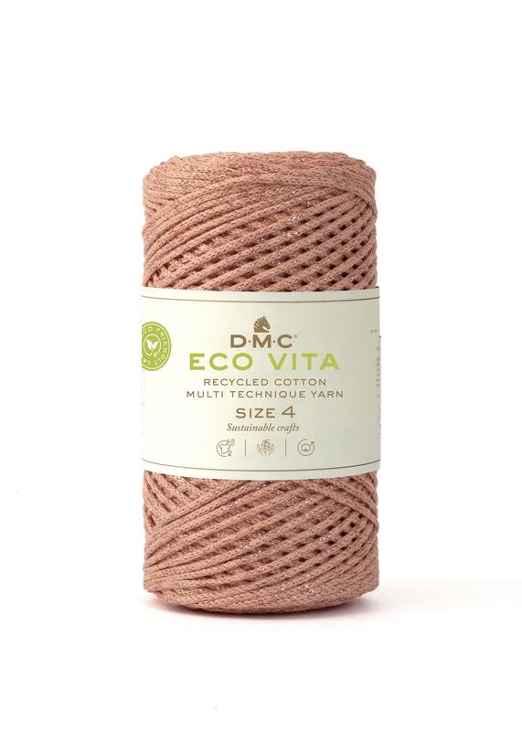 387 - COTON NOVA VITA 4MM METALLIC