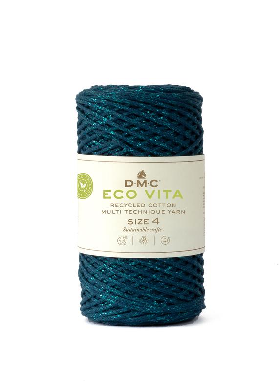 387 - COTON NOVA VITA 4MM METALLIC
