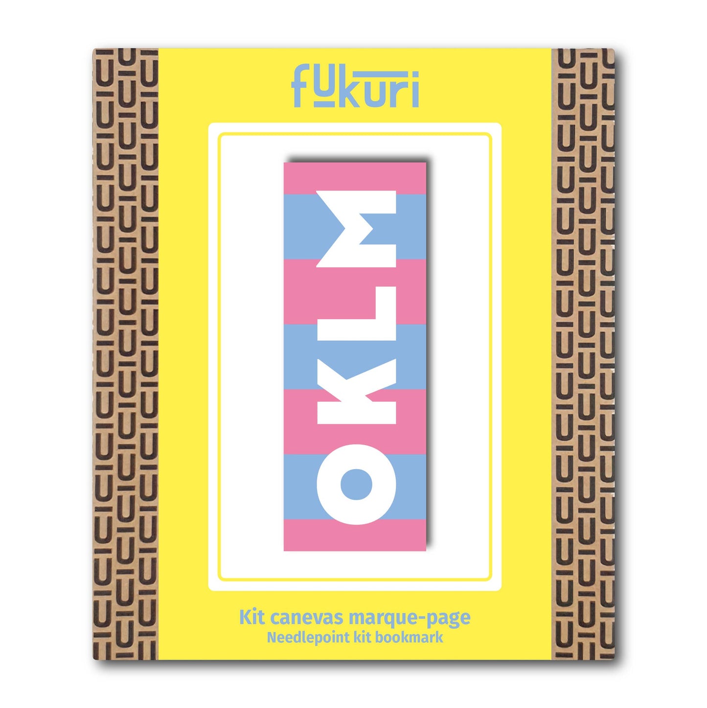 Kit Canevas - DIY - marque-page OKLM