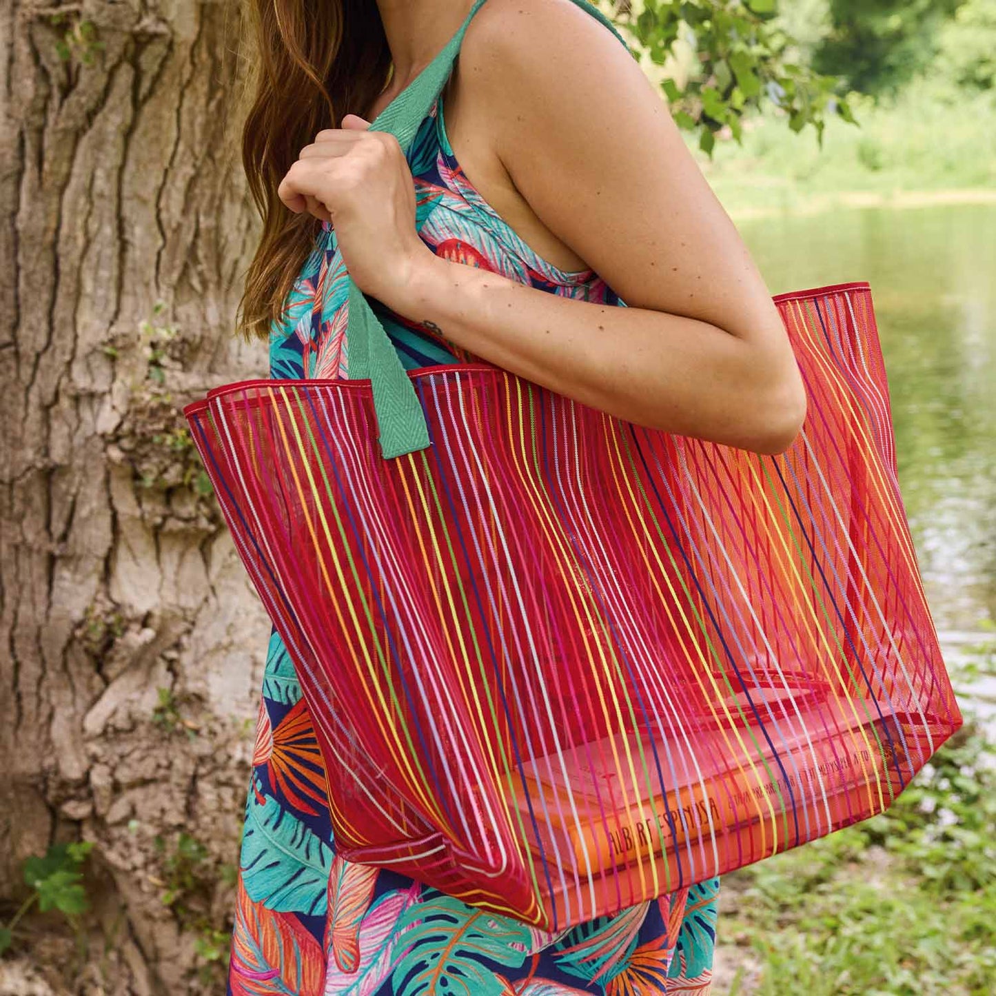 Tissu résille mesh multico