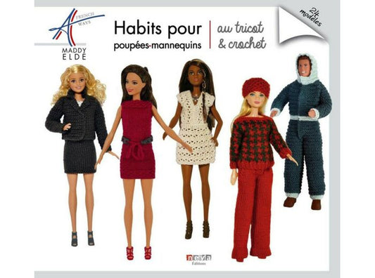 Habits Pour Poupées Mannequins Au Tricot Et Crochet