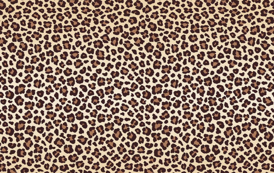 TISSU COTON LEOPARD PETIT BEIGE