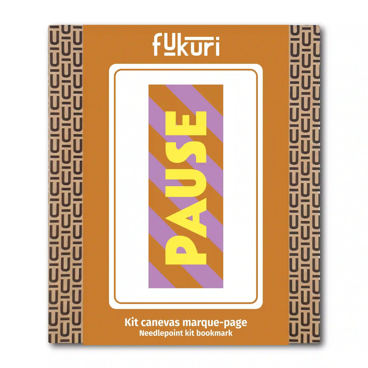 Kit Canevas - DIY -  marque-page Pause